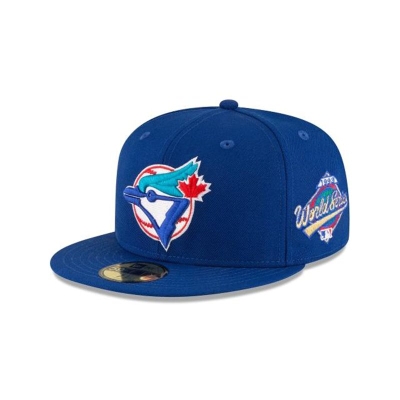 Toronto Blue Jays Gorra | New Era MLB 1993 World Series Wool 59fifty Fitted Cap Mexico - Azules